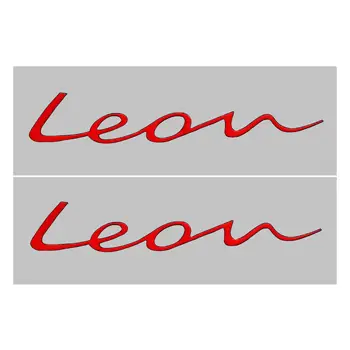 4ks/sada samolepek s emblémem pro SEAT Leon FR MK1 MK2 MK3 na vnější zrcátko, dveře 8 nejlepší prodej logo Seat Leon FR - №4