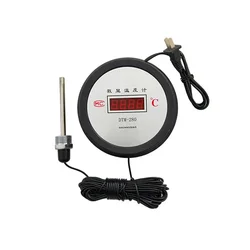 DTM-280 Oil fish tank thermometer Waterproof Electronic Thermometer Digital LCD Screen Sensor Thermometer Controller with Probe