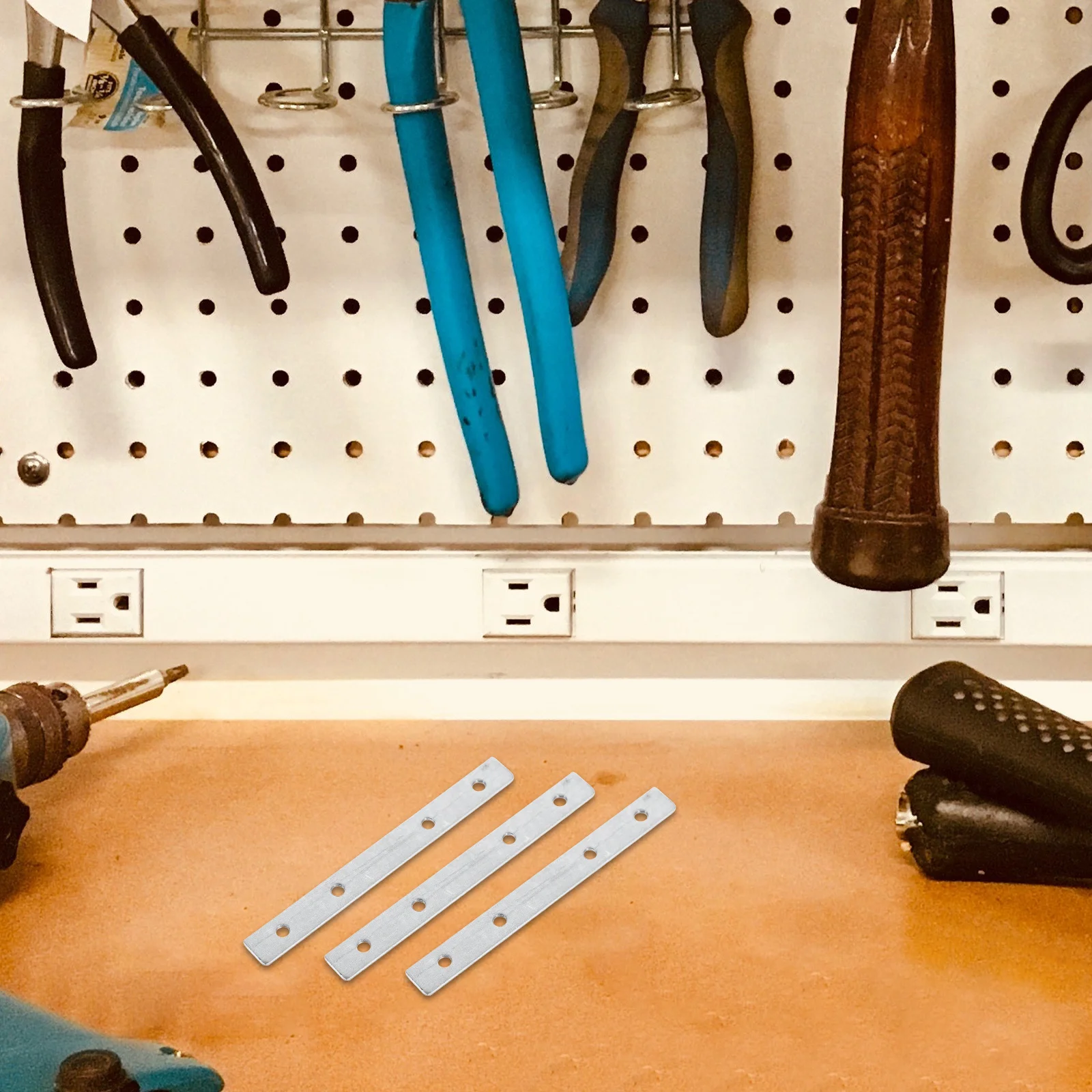 10pcs Metal Linear Light Connector For Office Lighting Fast Installation Stable Tilt Window Balance Pivot Bar Silver Corner Code