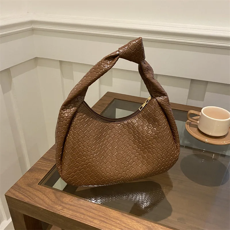 

2025 New Commute Underarm Bag for Women Minimalist Retro Shoulder Purse Large Capacity Fashion Casual Elegant Tote