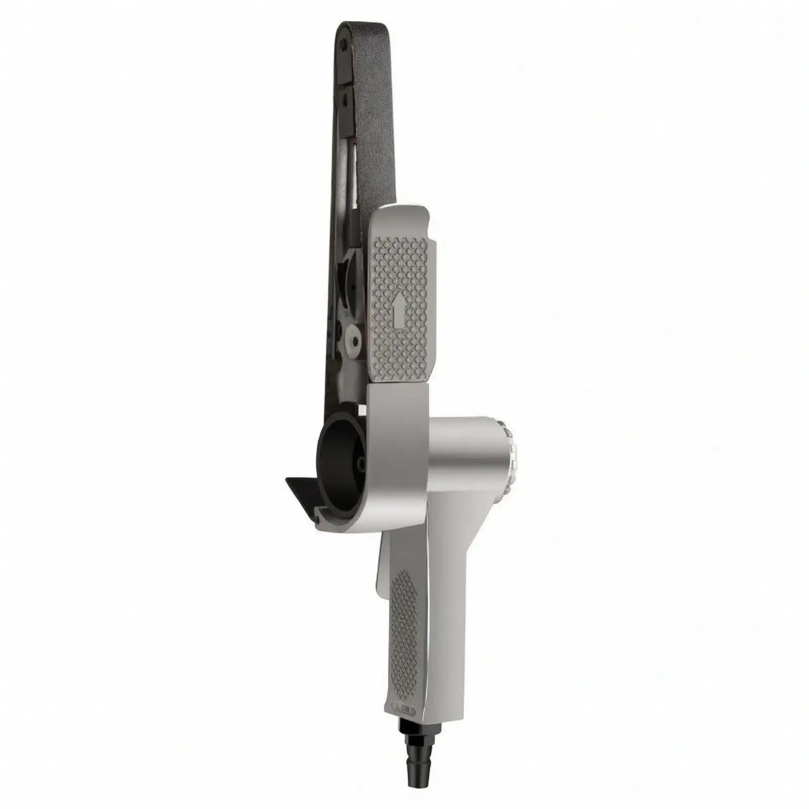 Air Powered Belt Sander Pneumatic Polisher 16000 RPM for Deburring Metal Nonmetal Finishing with Non Slip Handle Body