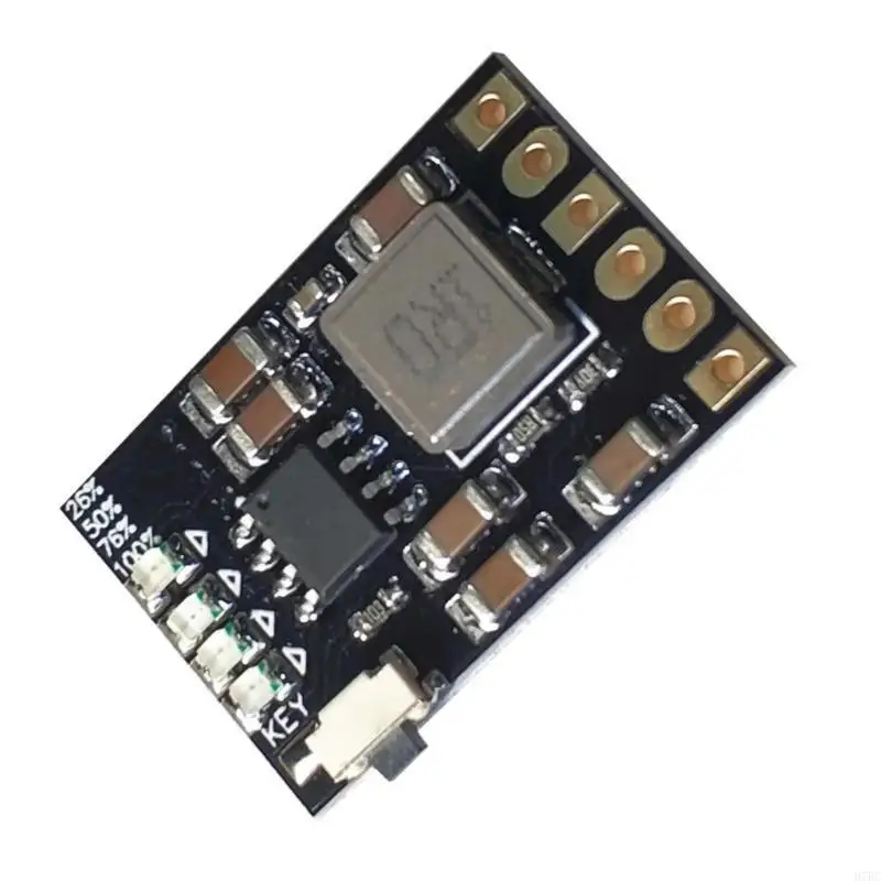 H7BC Charging integrado e impulso da placa circuito Módulo Integrado descarga para baterias lítio 3,7V/4,2V, saída