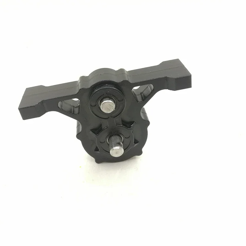 1 Piece Simulation Metal Black Transfer Case for 1/14 Tamiya RC Truck Car Scania 770S BENZ 3363 VOLVO FH16 MAN Diy Parts Toys