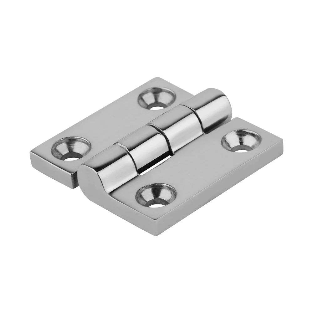 مفصل صب سطح القارب 316 فتحة من الفولاذ المقاوم للصدأ باب خزانة مربع صلب قابل للطي مفصل أجهزة مصقولة