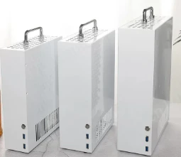 White P02 P03 P04 Portable ItxMATX Small With Handle FLEX Power Supply High Graphics Card Desktop