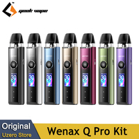 Original GeekVape Wenax Q Pro Kit 30W Vape 1200mAh battery  with 2ML Q Pod Cartridge 0.6/0.8ohm Eeltronic Cigarette Vaporizer