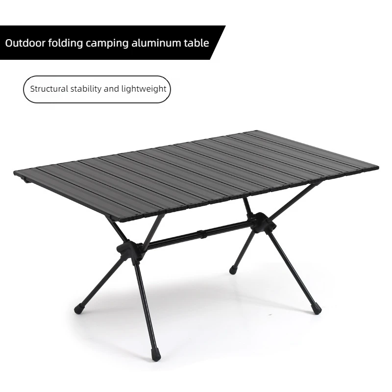 Factory wholesale aluminum alloy camping table outdoor portable lift folding table