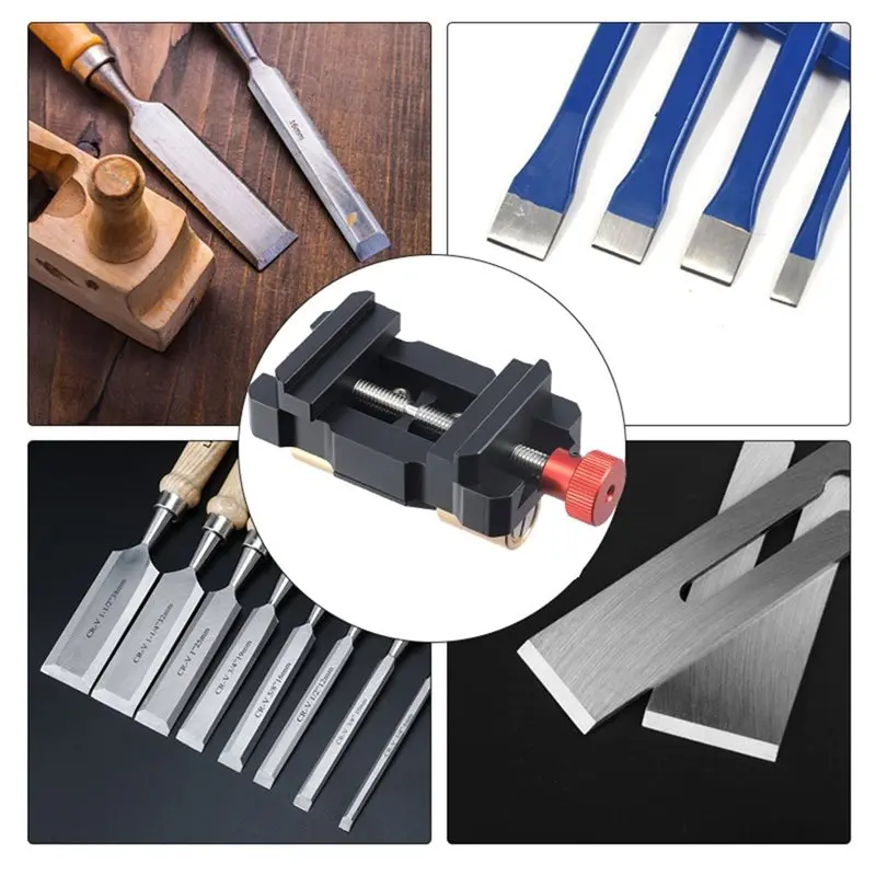 BHTS-Honing Guide Aluminum Chisel Sharpening Jig 4-60Mm With Hardened Steel Roller For Wood Chisels& Plane Blades