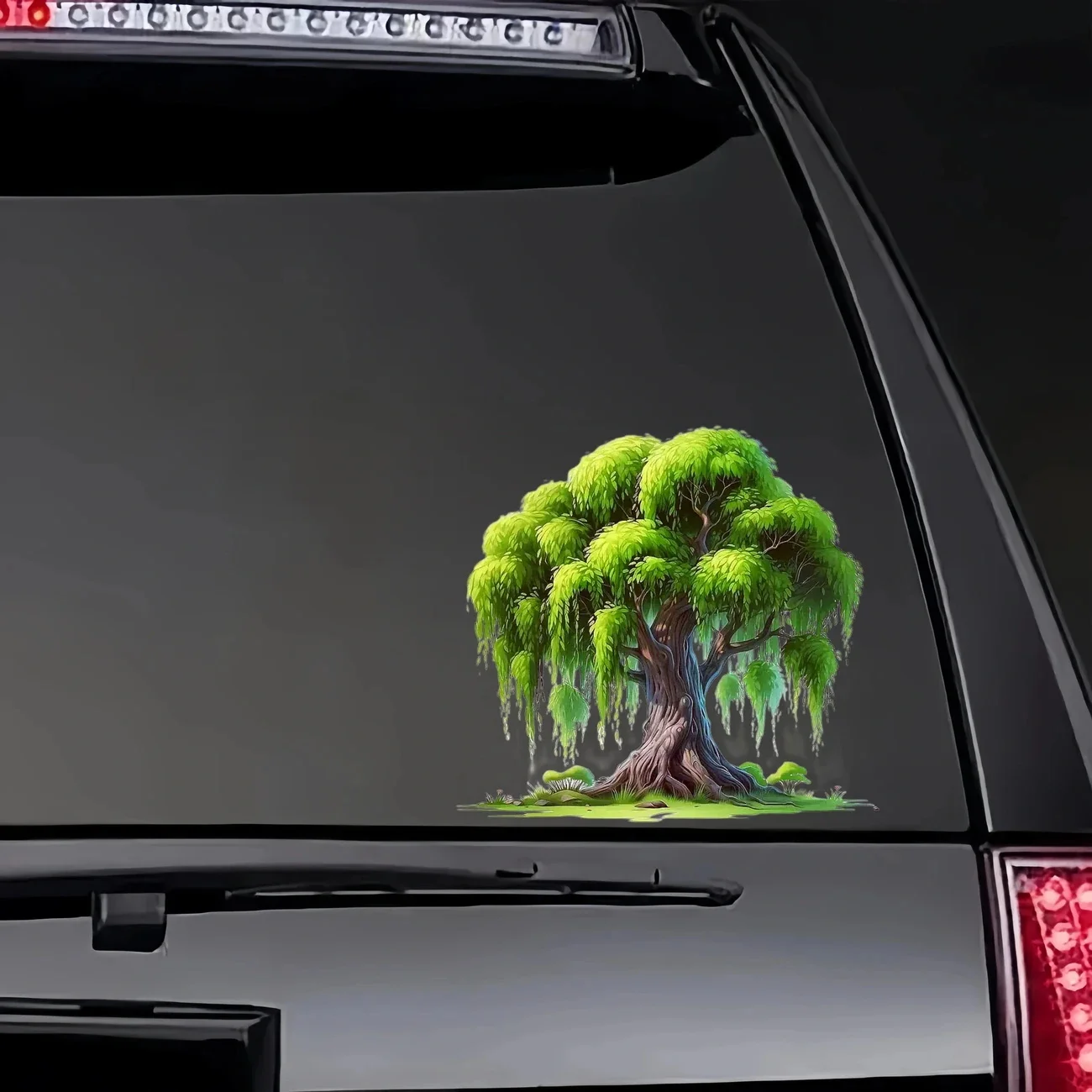 A Big Tree Car Stickers Funny Waterproof Decal Exterior Decorative Accessories, Used for Car, Motorcycle, Laptop, Van