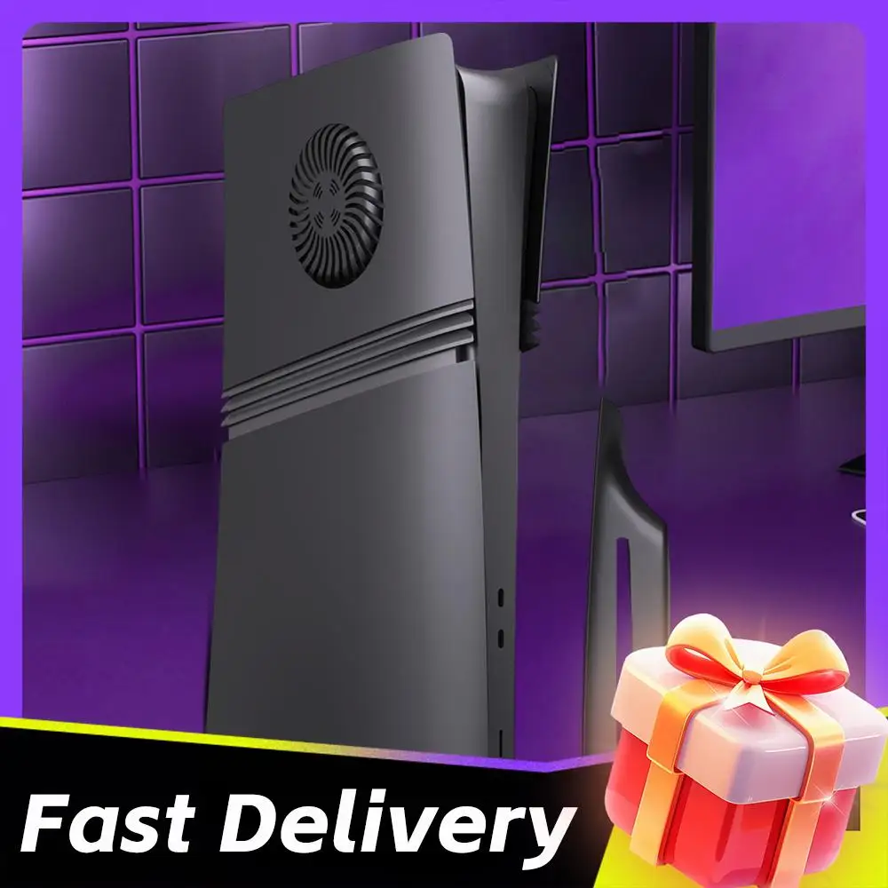 

Face Plate Console Cover ABS Hard Case Dustproof Hard Shell Skin Cover Plates for PS5 Pro Playstation 5 Pro Disc/Digital Console