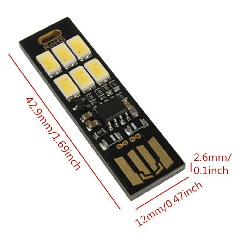 Mini 5730 USB LED Light 5V Touch Sensor Dimmable Night Light for Power Bank Computer Laptop PC Book Reading Table Lamp