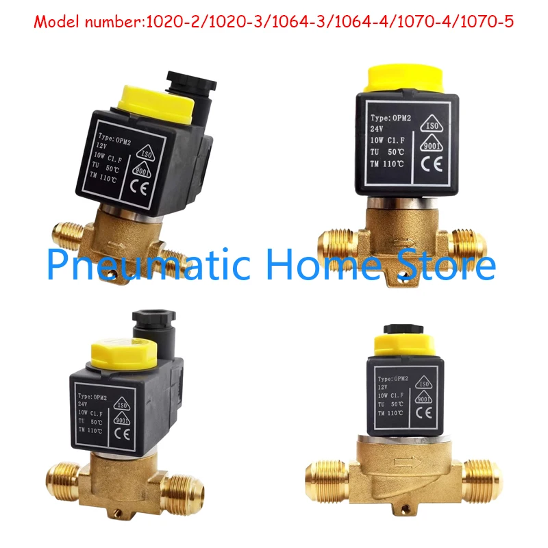 Normally Closed Solenoid Valve Controller Switch 1020-2 1020-3 1064-3 1064-4 1070-4 One-way Screw Port Refrigeration Valve