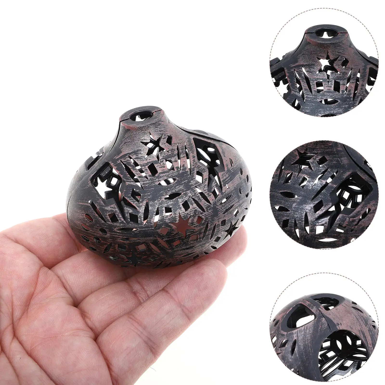 

10pcs Lampshade String Light Covers Retro Plastic Cylinder for 5mm Beads Home Decor Lighting Accessories Lamp Cover