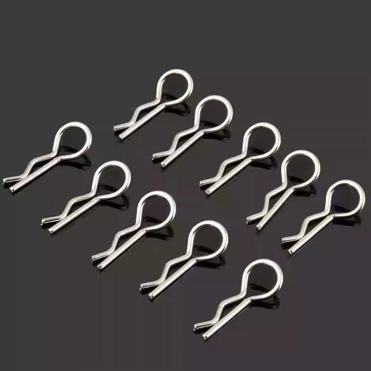 LCX Racing Edelstahl RC Karosserie Clips 16mm 20mm 30mm für 1/8 1/10 1/16 RC Truck Crawler Car, Upgrades Teile Zubehör