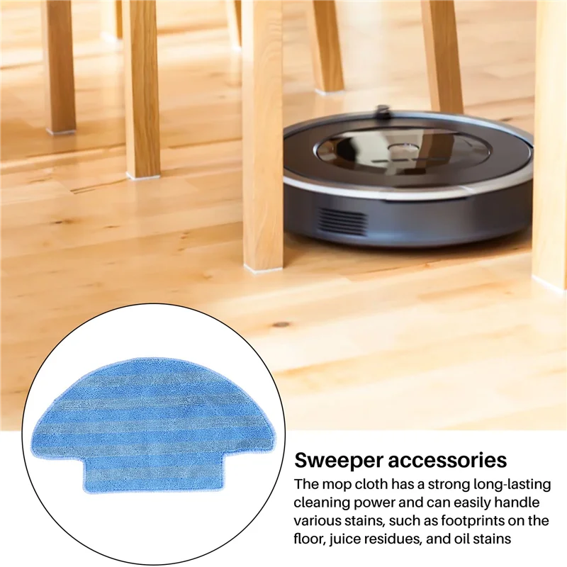 

Robot Vacuum Cleaner HEPA Filter Filter Mop Cloth For Conga 950 Series Robot Vacuum Cleaner Parts
