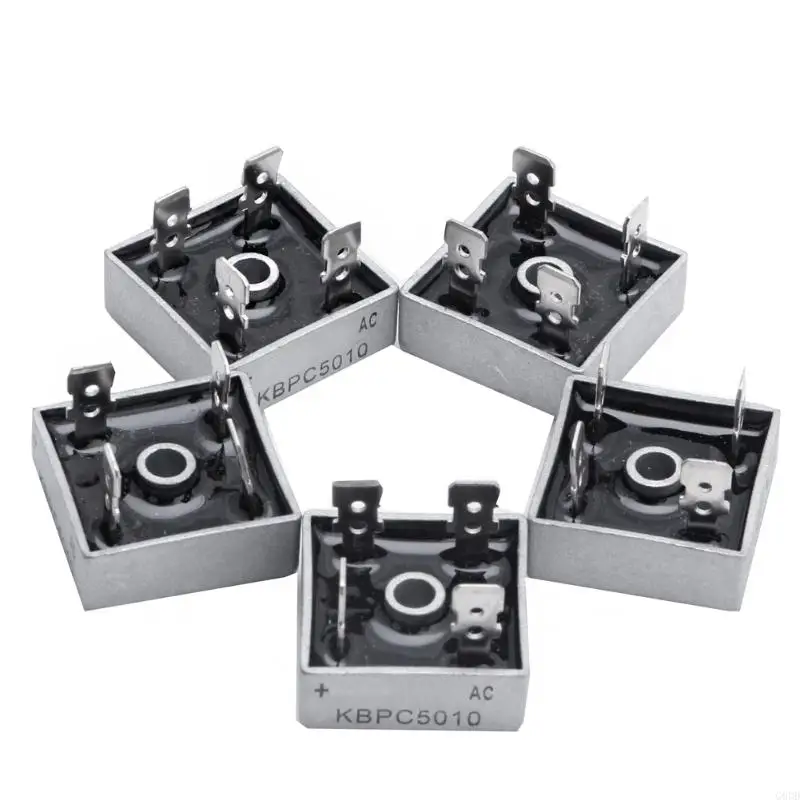G6DD 5 X KBPC5010 1000V 50A kim loại cho trường hợp 4 pin