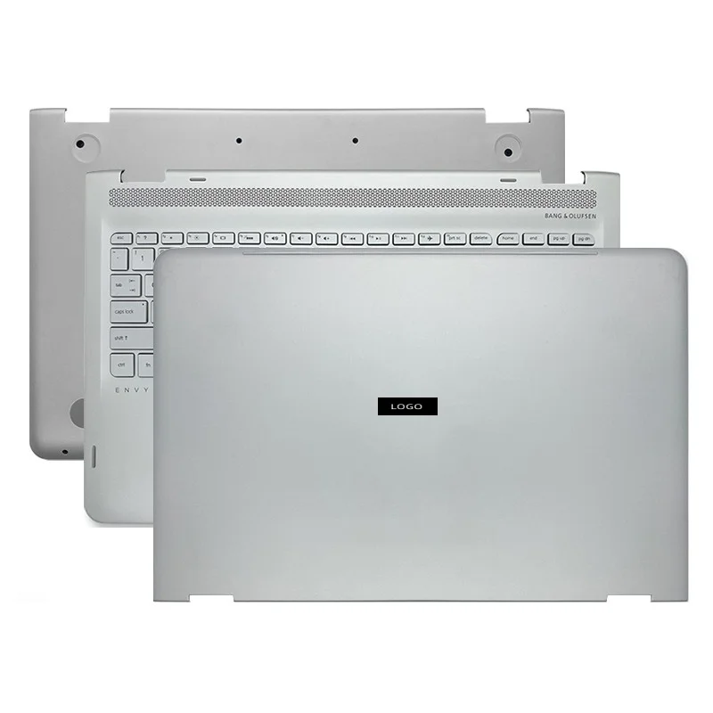 

For HP ENVY 15-AQ M6-AQ AR TPN-W119 top cover LCD back cover/ palm rest with keyboard/ bottom cover A C D shell