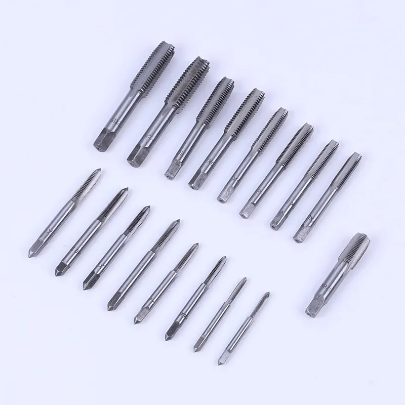 Imagem -05 - Mão Métrica Torneira e Morrer Conjunto M3-m12 Rosca de Mão Plug Torneiras Mão Rosqueamento Ferramenta em Linha Reta Cone Reamer Ferramentas Ferramentas Reethreading 40 Peças