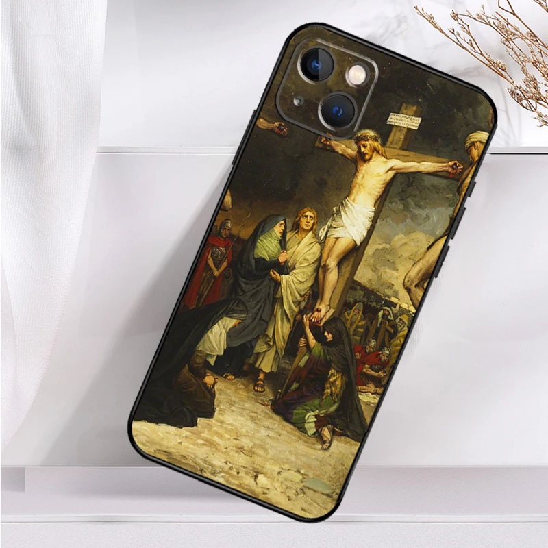 Faith Christian Religious Jesus Case For iPhone 14 13 12 11 16 15 Pro Max Mini Cover X XR XS 8 7 14 16 15 Plus Accessories