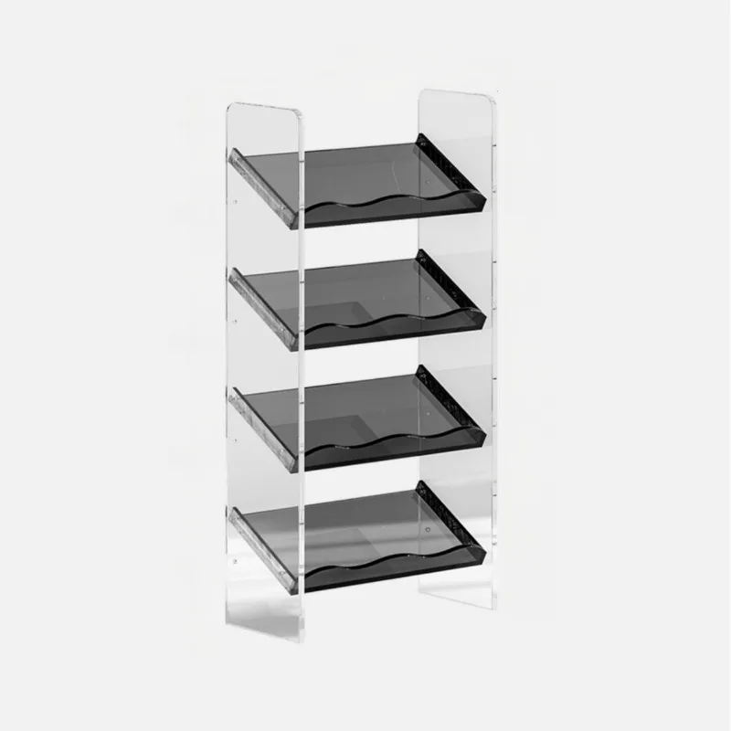 

Acrylic household door shoe rack porch storage shoe cabinet multi-layer living room floor display shelf shelf