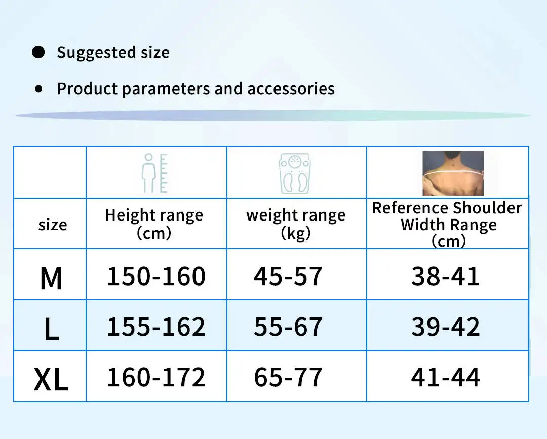 EMS Posture Corrector Belt for Men Women Hunchback Correction and Back Massage Lumbar Support Pain Relief Shoulder Alignment - view 5