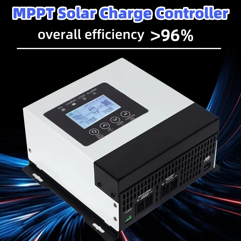 

0-50A MPPT 230VDC Solar Charge Controller With LCD Touch DISPLAY Ship From EU US For 12V 24V 48V 60V 72V 96V Home Solar System