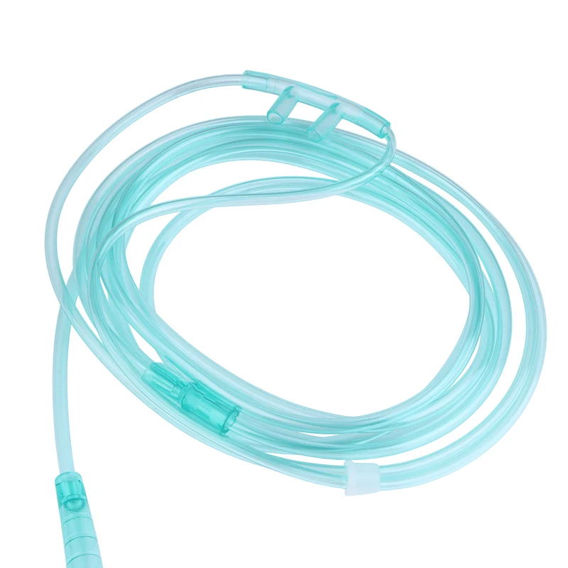 5Pcs Disposable Oxygen Cannulas Nasal Soft Tubing 1.5M/2M O2 Cannula for Adults Medical Home Therapy Pipe