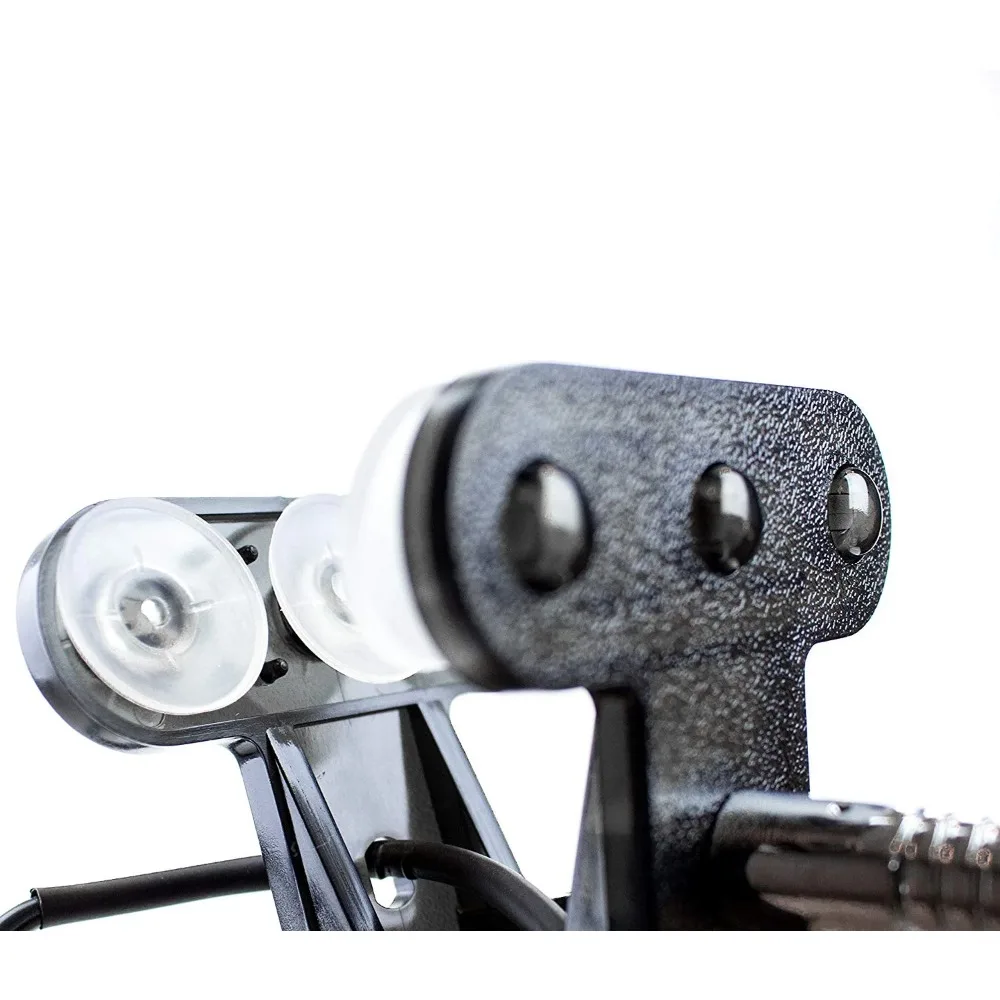 7 LED-Flex-Clip-on-Lampe, 3 Watt, Schwarz