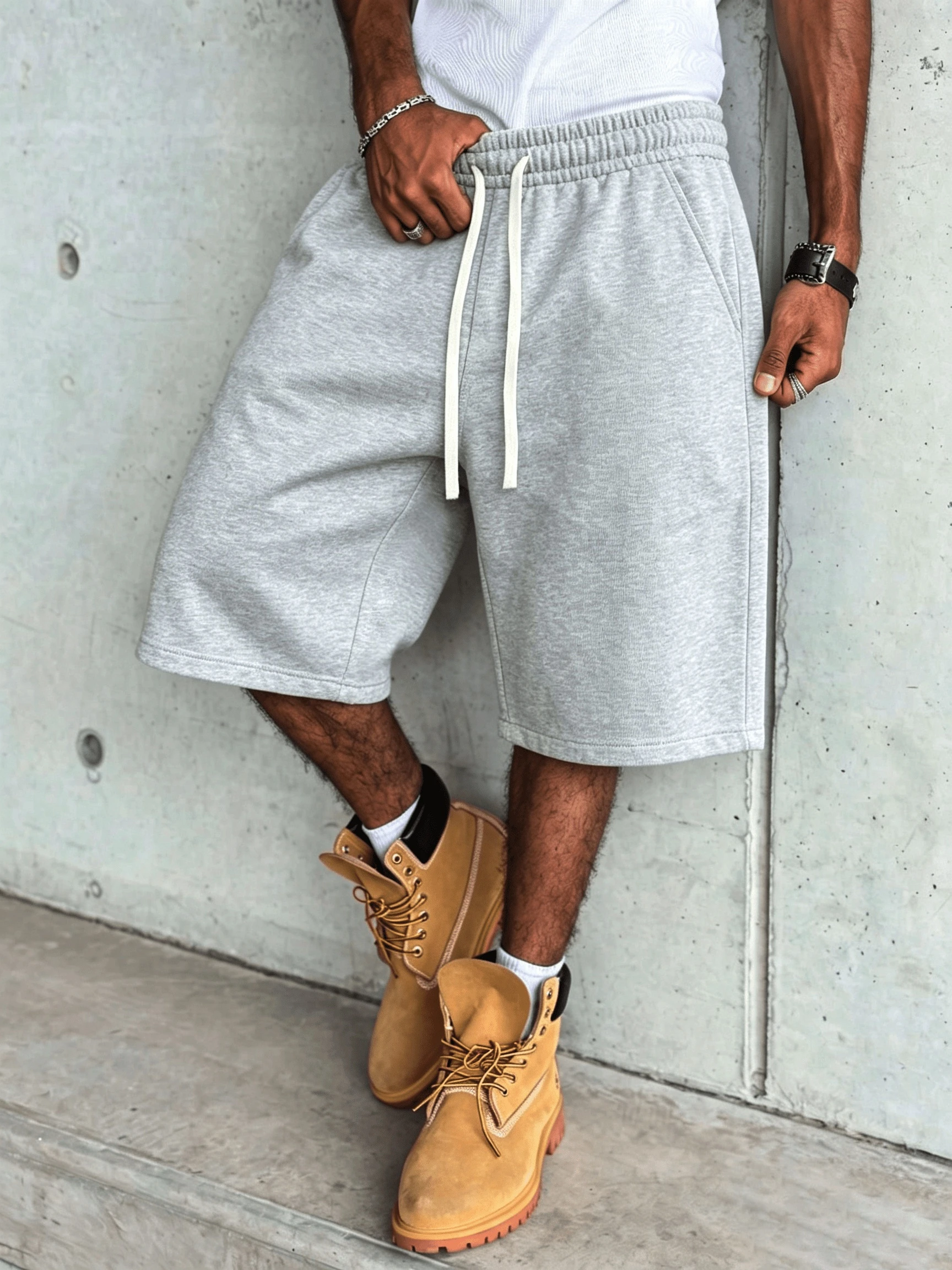 American Street Style Drawstring Shorts | Versatile Casual Athletic Bermuda Shorts | 2026 New Men'S Trendy