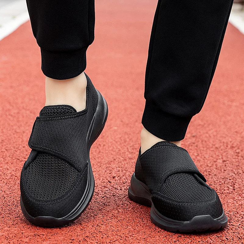 Unisex New Women Orthopedics Wide Feet Swollen Walking Casual Shoes Thumb Eversion Adjusting Soft Comfortable Diabetic Man Shoes