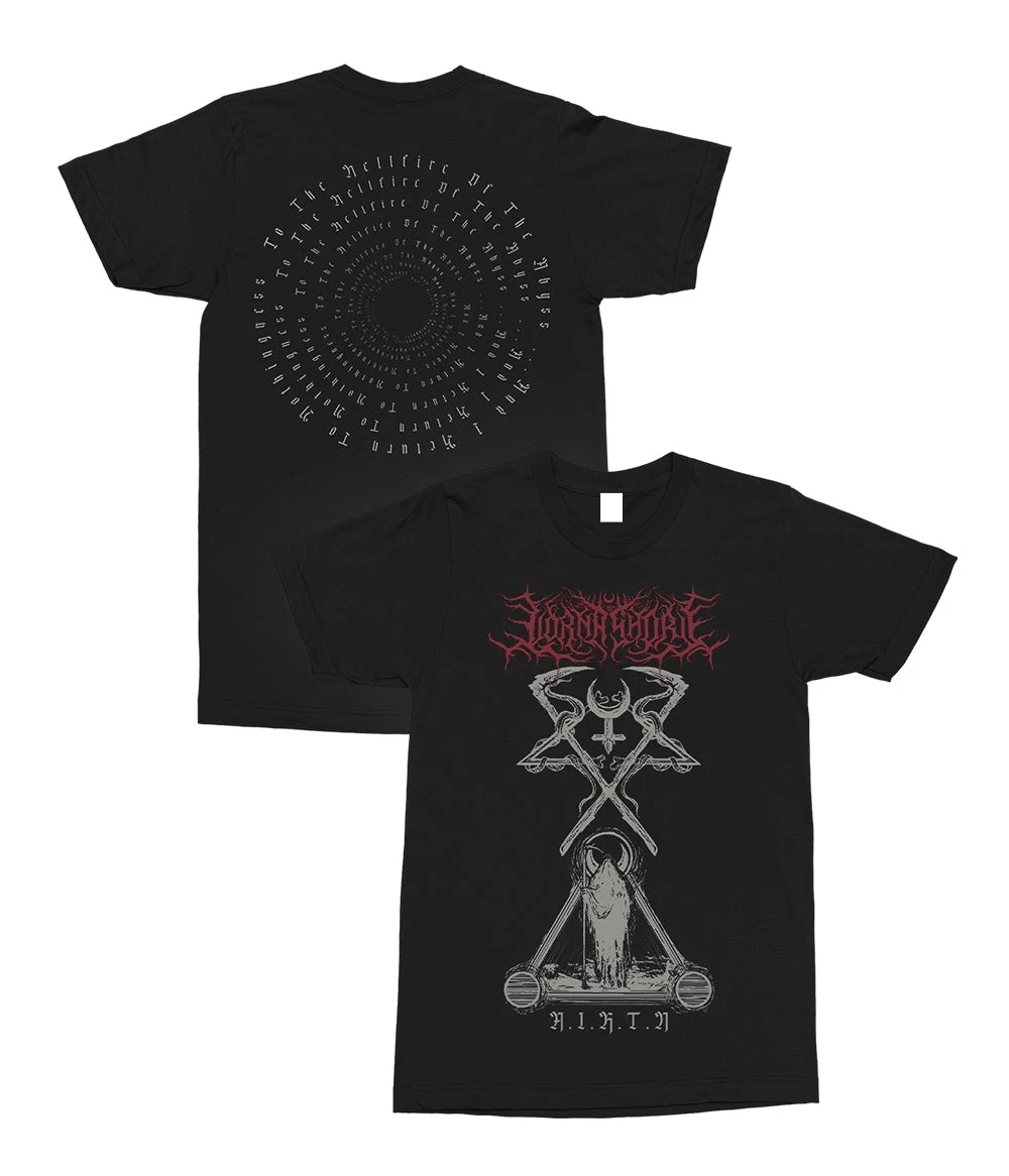 

LORNA SHORE Band T-Shirt Men's Summer Street Crew Neck Short Sleeve Cotton Comfortable Loose Harajuku Men's Clothing