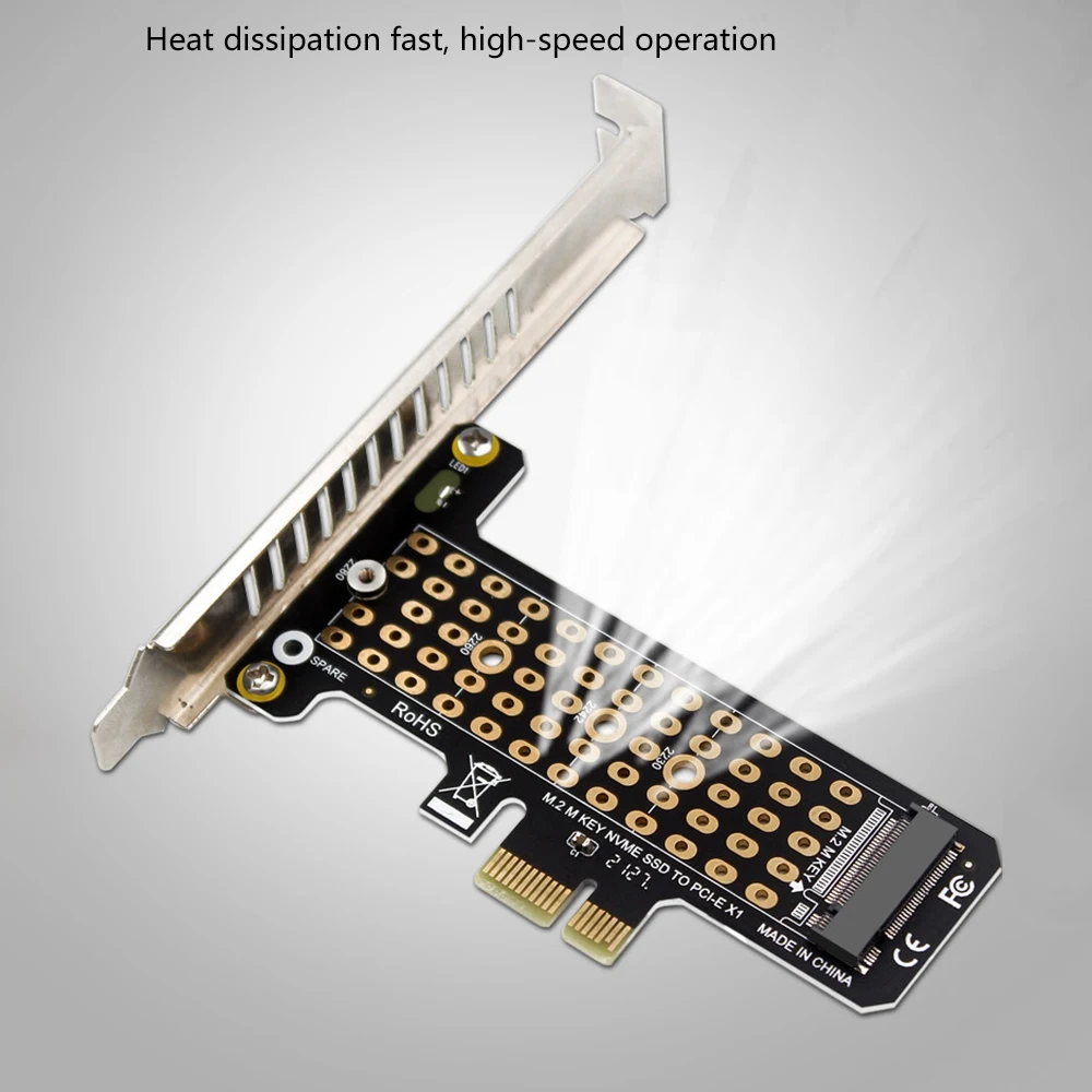 PH41-X1-tarjeta de expansión de transferencia m.2 NVMe SSD a PCIeX1, compatible con PCIe4.0