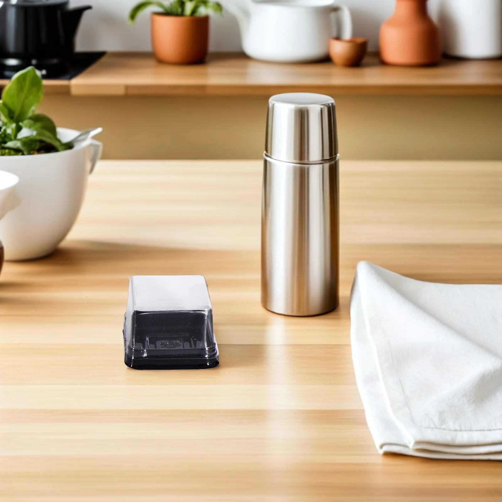 

100pcs 100G Clear Egg-Yolk Puff Box For Moon Cake Packing Storage Holder Food Preservation Container Kitchen Barware