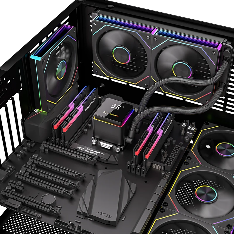 Кулер для воды X-GAMER M240 Gl – обзор и цена Cpu Water Cooler 240Mm Rgb