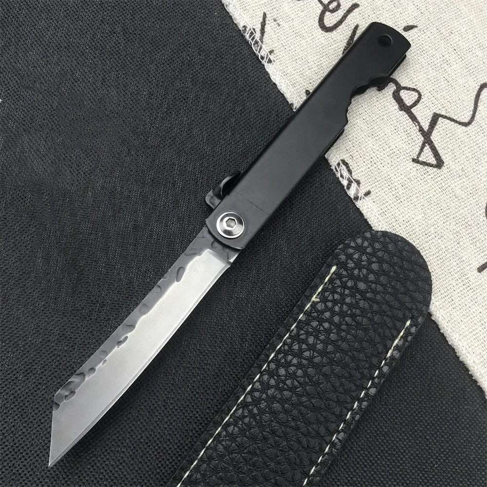 Nagao Higonokami Hoseki Forge 5cr13mov Blade Aluminum Alloy Handle Hunting Folding Blade Knife Portable Knife Camping EDC Tool