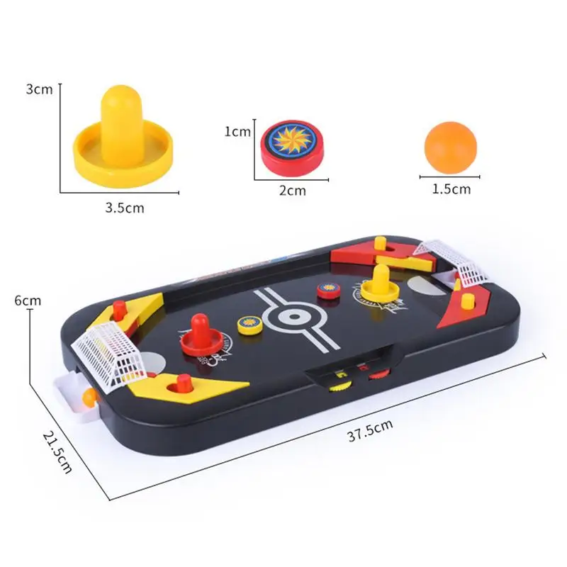 Mini juego de Hockey sobre hielo, mesa interactiva, juguetes divertidos para niños, juego de mesa, juguetes de fútbol, juego deportivo educativo