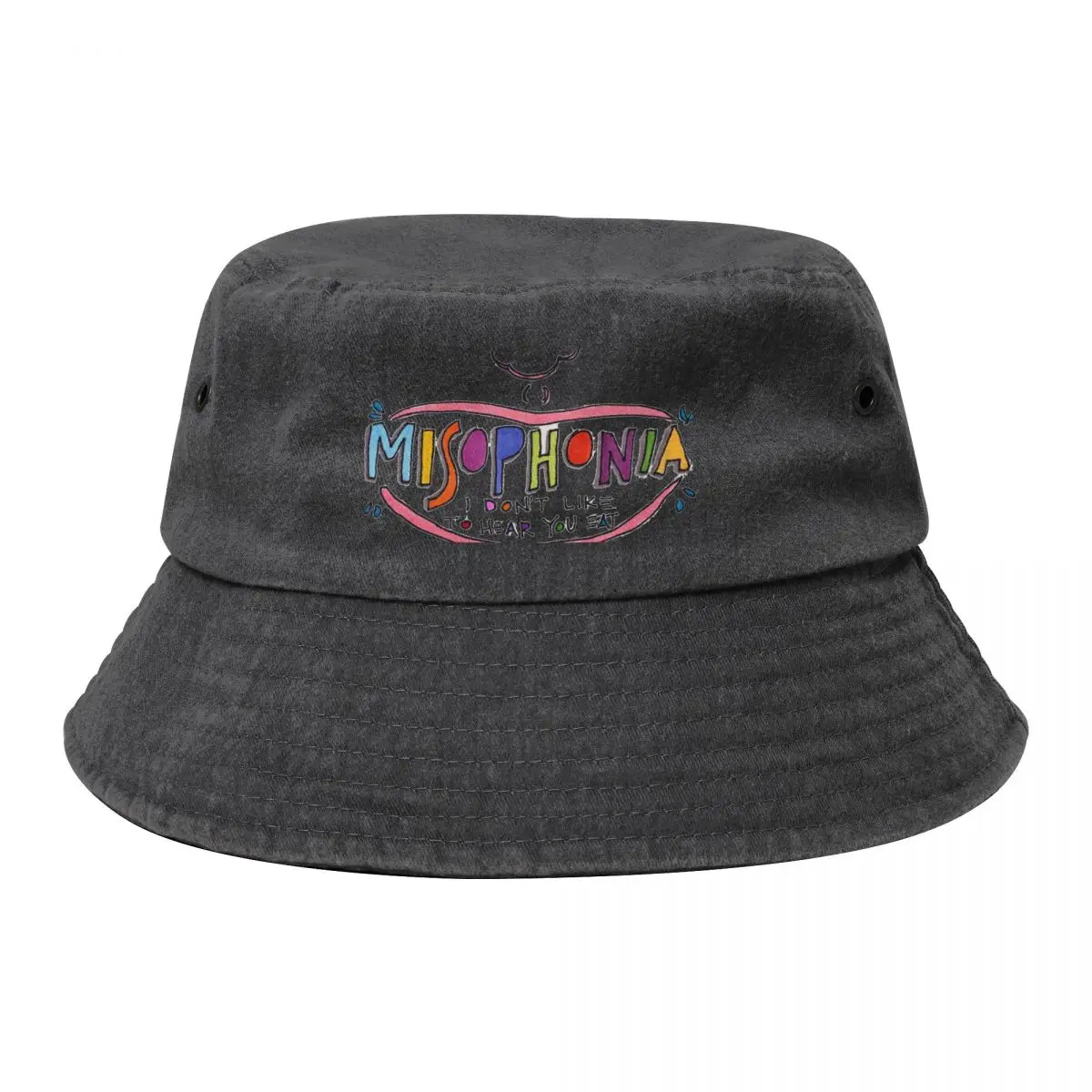 

Misophonia Bucket Hat Luxury Man Hat Beach derby hat Beach Outing Female Men's