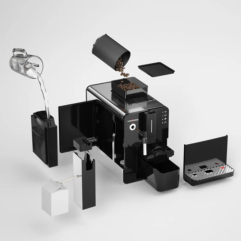 

Новая умная кофемашина для приготовления эспрессо с Wi-Fi на чашке, полностью автоматическая кофемашина