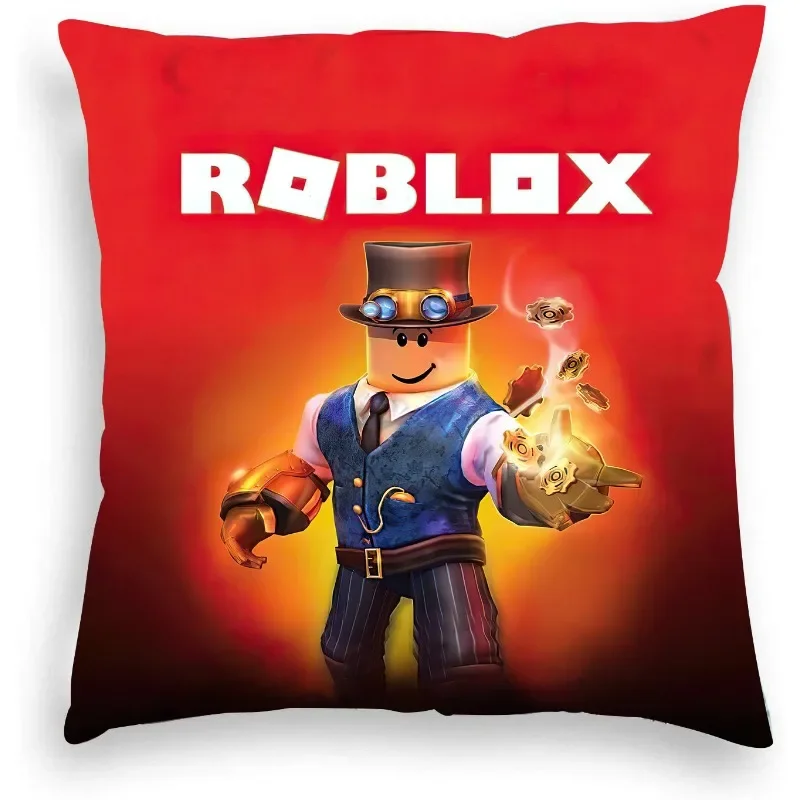 

Robloxs Creative Print Peripheral Pillow Case Cushion Cover Home Decor Birthday Gift Pillowcover Decorative Daily Necessitie