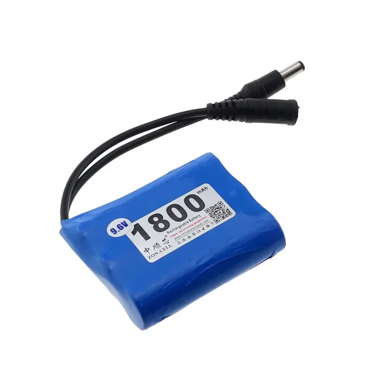 CIS core baterai senter LED 1800 V 18650 mAh, baterai lithium besi fosfat Baterai 9.6 mAh