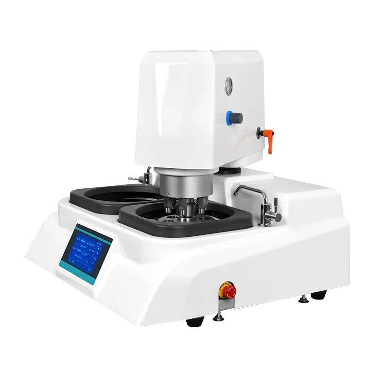 

Pre-grinding and polishing machine Metallographic microscope Titanium alloy body cutting and inlaying machine