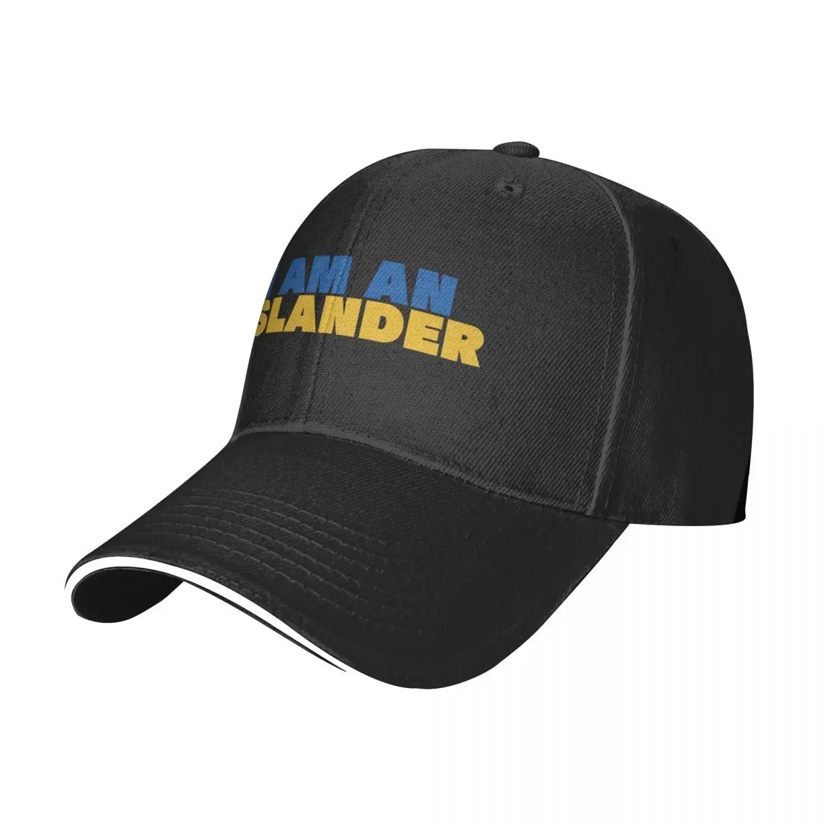 I Am An Islander Baseball Cap Luxury Brand Thermal Visor Gentleman Hat black Mens Hats Women's