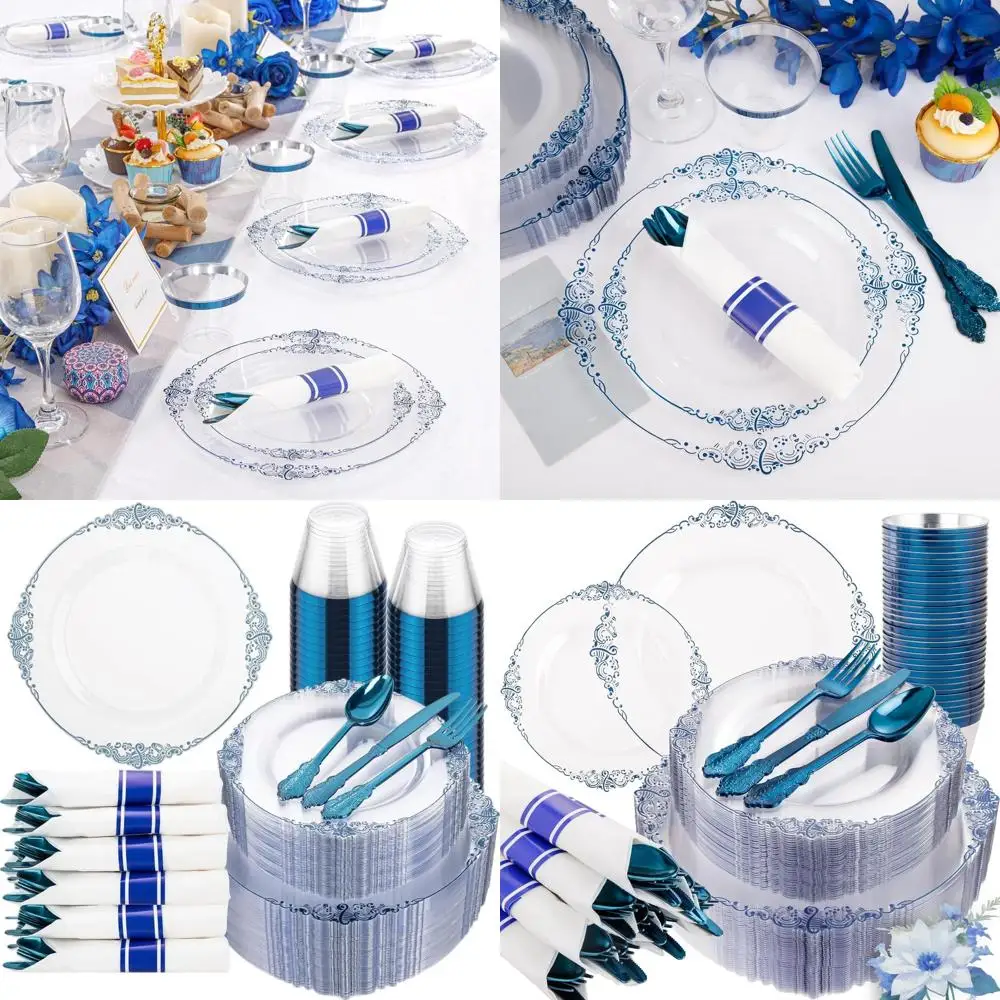 Set Of 350 Clear Bl…