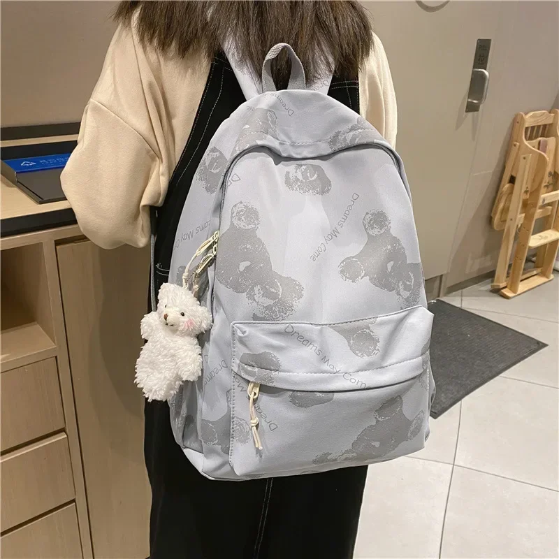 

Women Backpack Junior High School Student Backpack Versatile Large Capacity 36-55L School Backpacks