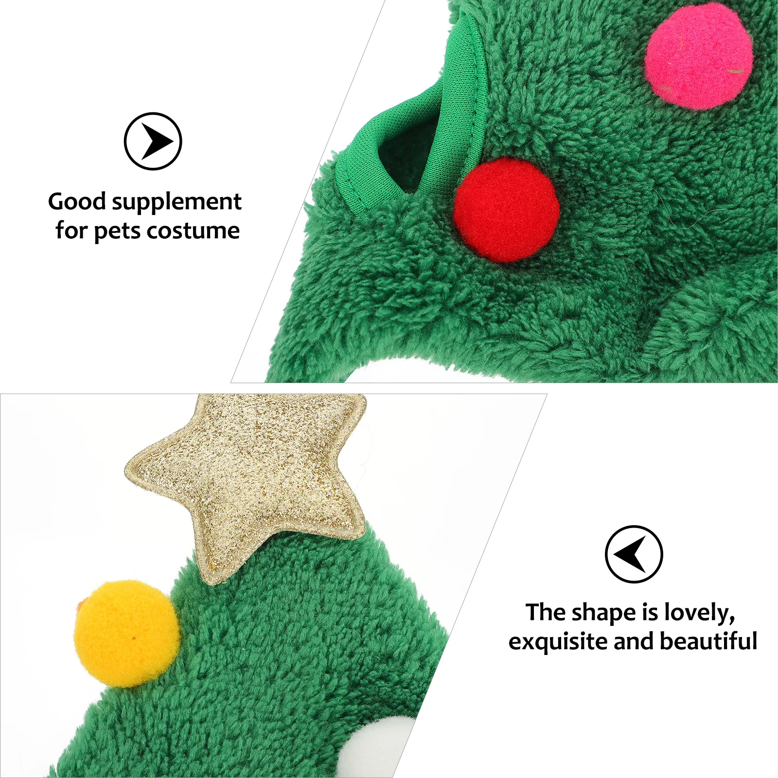 

1 pc Christmas For Dogs Cats Decor Lightweight Comfortable Outfit Xmas Pet Supplies Dog Hat Party Costume Pet Party