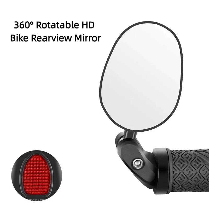 

Adjustable Bicycle Rearview Mirror HD Bike Handlebar Mirror 360° Rotatable Bicycle Rear View Mirror For MTB Road Bike