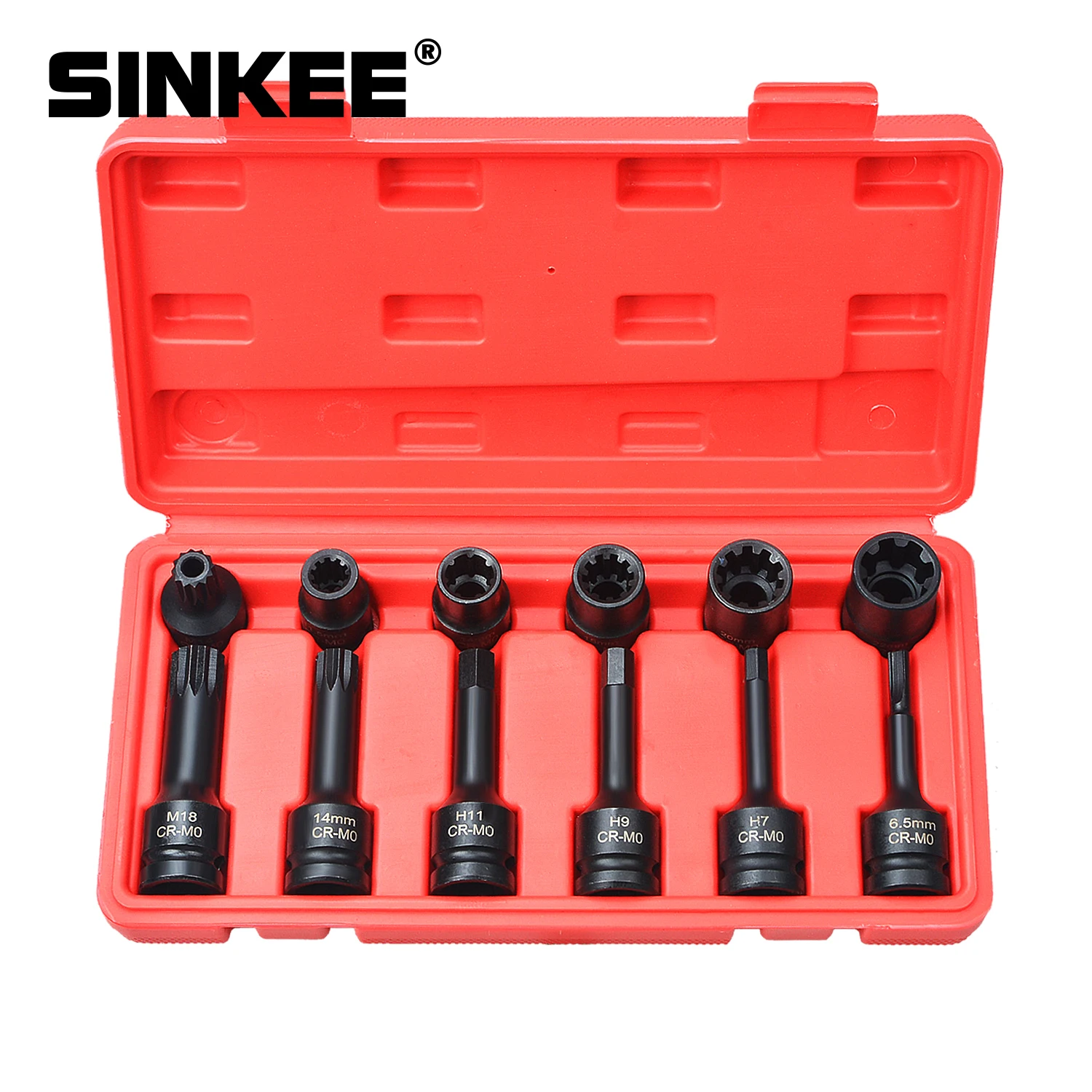 12Pc Impact Brake Caliper Socket Set 1/2\