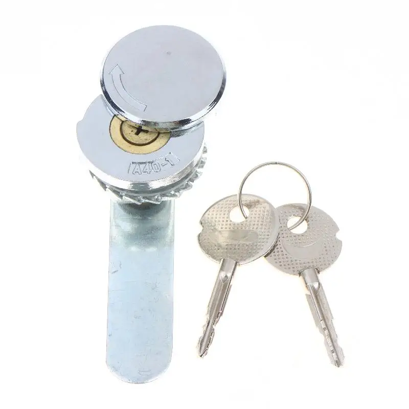 18.5mm/22mm Cylinder Cam Lock With 2 Keys Cabinet Mailbox Cupboard Drawer Door Lock Furniture Hardware Accessories