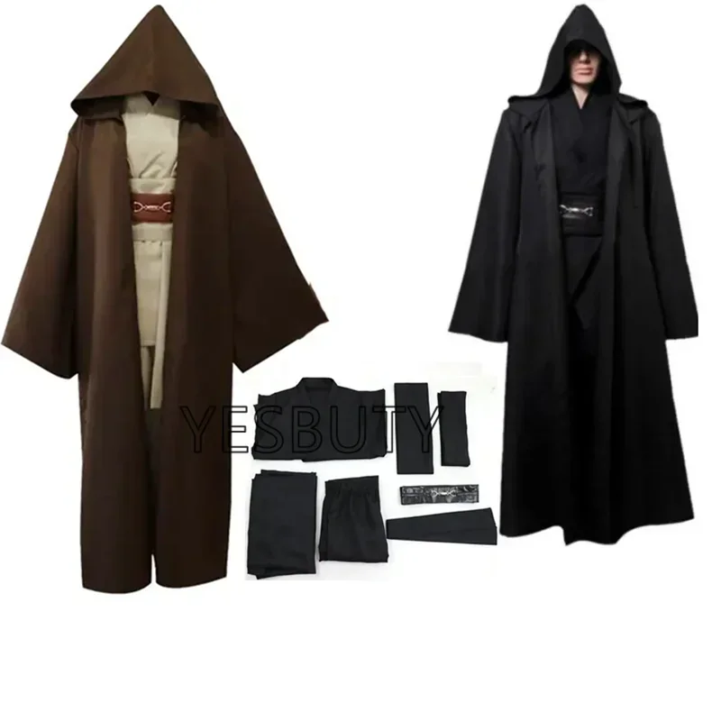 

2025 Halloween Jedi Knight Star Cosplay guerre Anakin Skywalker Costume réplique Rob cape Anime Halloween tenues de
