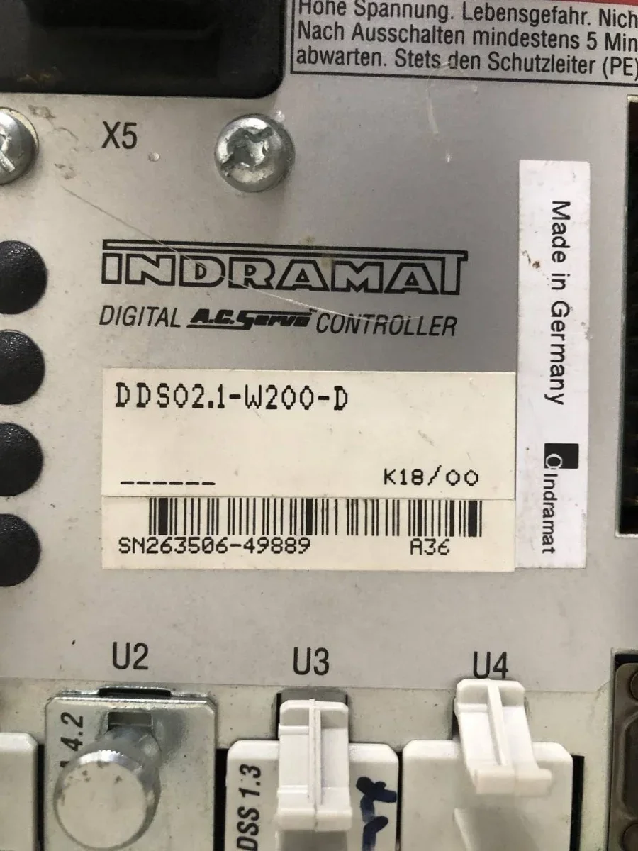 2026 INDRAMAT Servo Controller DDS02.1-W200-D Original Spot With Communication Board